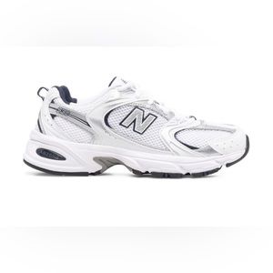 New Balance 530 white/navy size 8